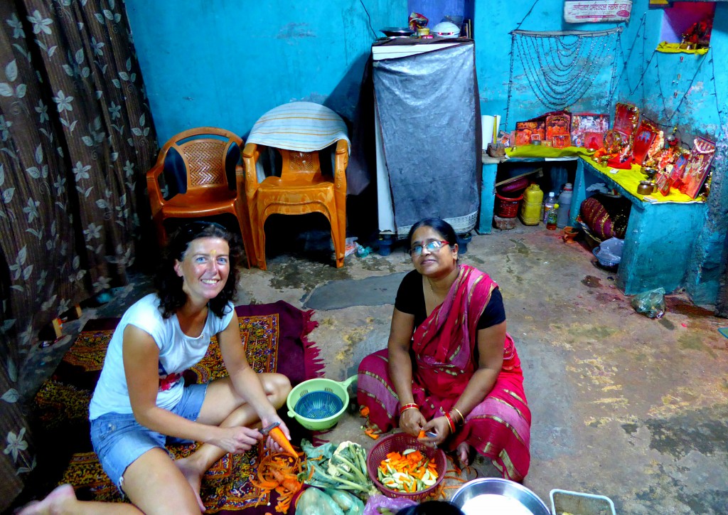 Lokale kookles in Varanasi - India Lokale Kookles in Varanasi - India