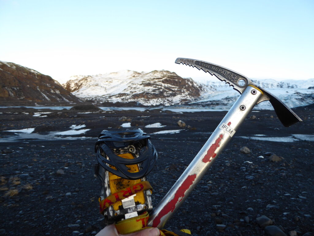 veiligheid solheimajokull - avontuurlijke trip IJsland