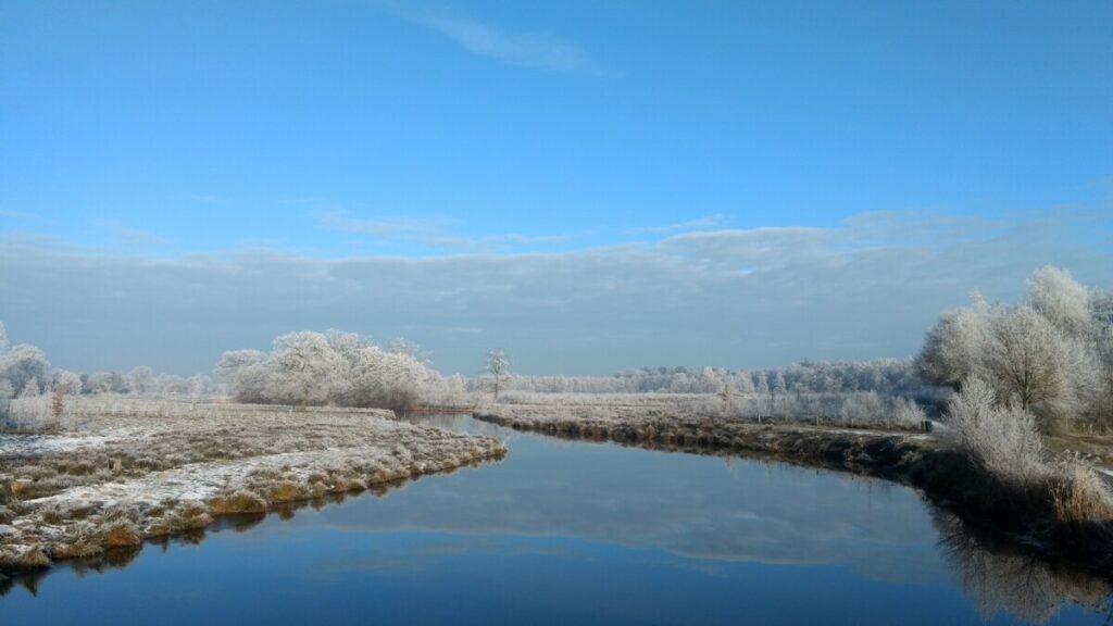 Regge in Hellendoorn in Winter