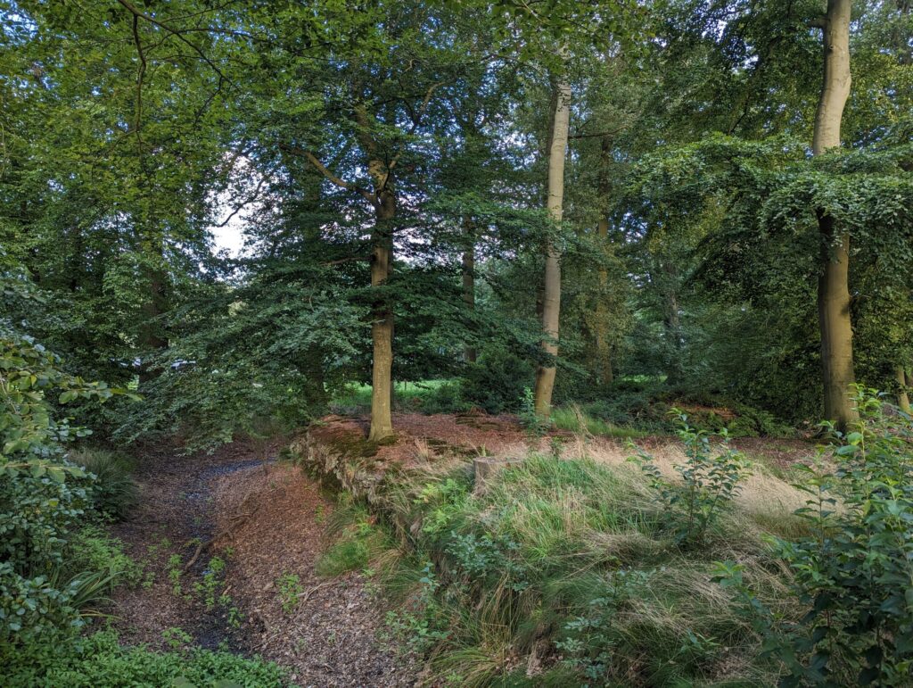 Oude gracht kasteel Grimberg - Zuna Notter wandeling