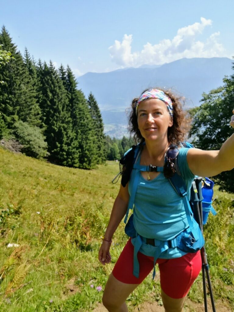 Nog fris en fruitig op de Alpe Adria Trail - Oostenrijk Eerste dag Alpe Adria Trail : Nog fris en fruitig