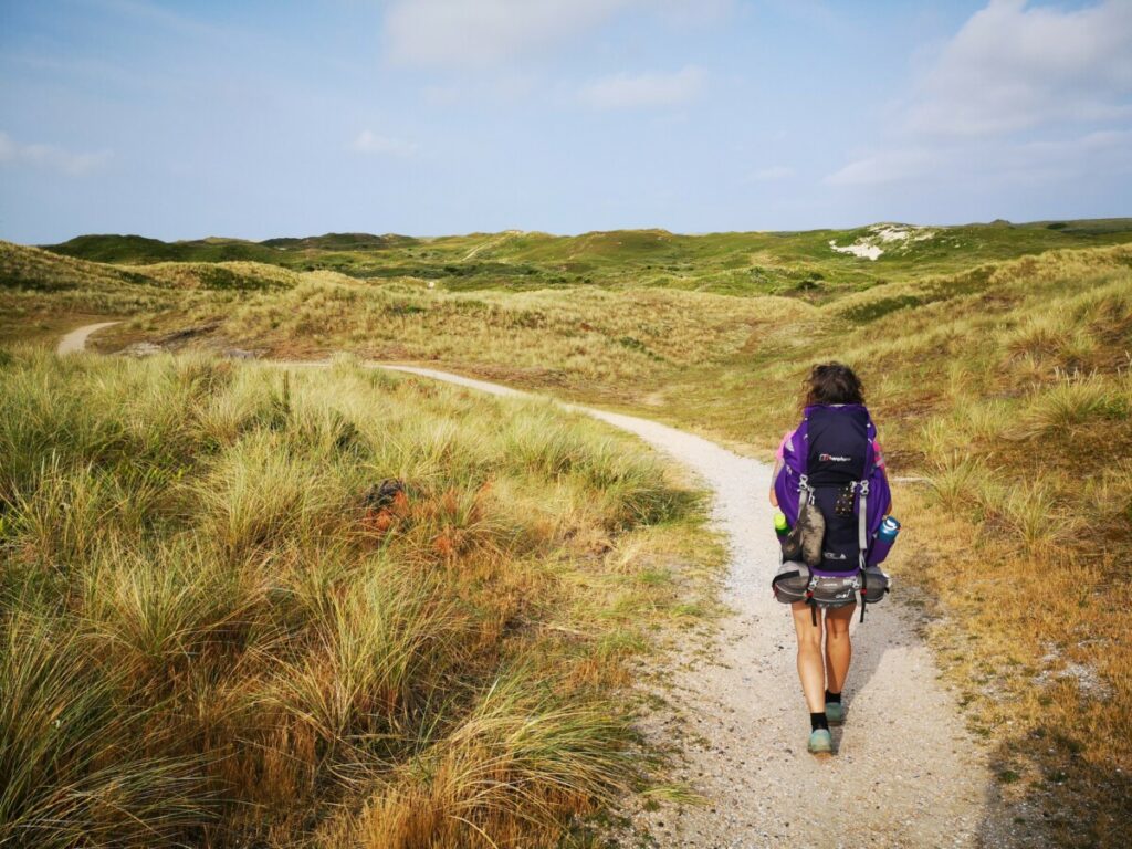 Wandelen op de Wadden - Streekpad Waddenwandelen - 4 Etappes Rondje Texel - 76 km