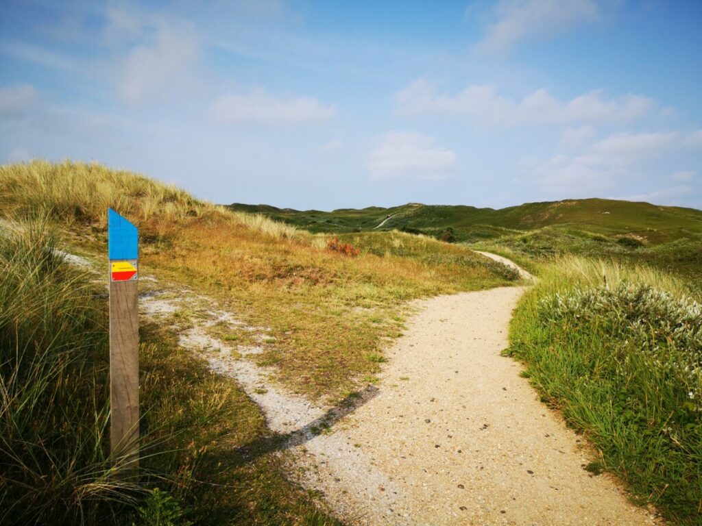 Wandelen op de Wadden - Streekpad Waddenwandelen - 4 Etappes Rondje Texel - 76 km