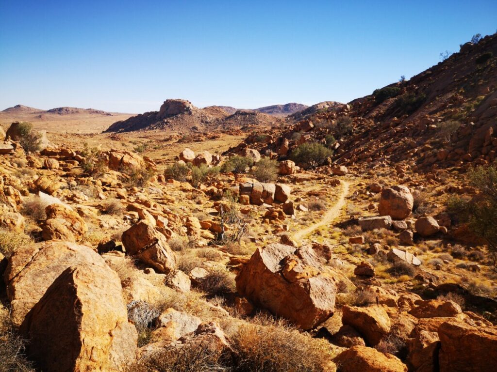 Wandelen nabij Aus - Namibie Wandelen nabij Aus - Namibie