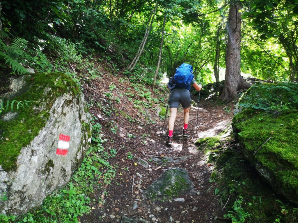 Etappe 3 op de Alpe Adria Trail Etappe 3 op de Alpe Adria Trail