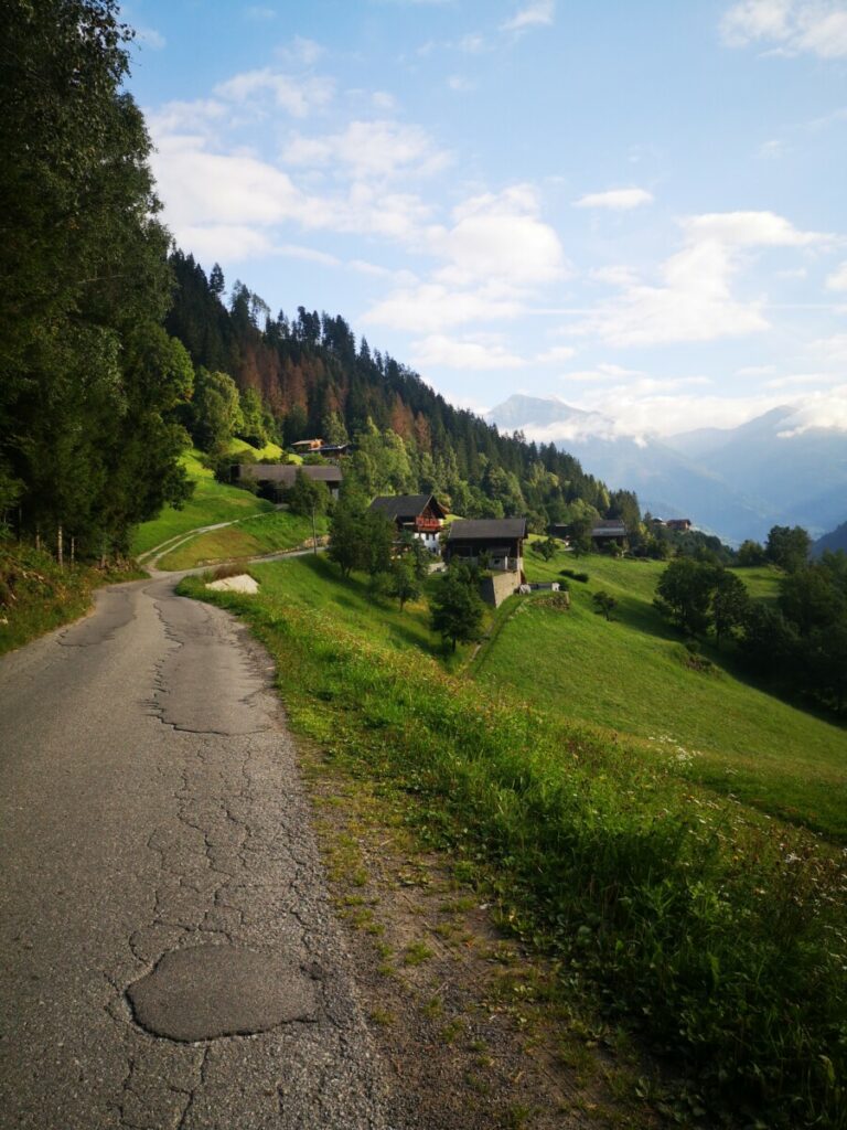 Alpe Adria Trail etappe 5 Stall naar Innerfragant Alpe Adria Trail etappe 5 Stall naar Innerfragant