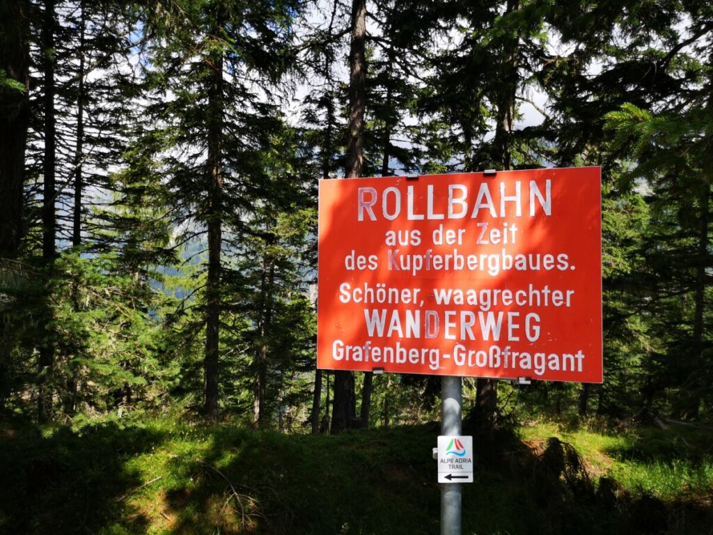 Rollbahn Wanderweg - GrossFragant Rollbahn Wanderweg - GrossFragant