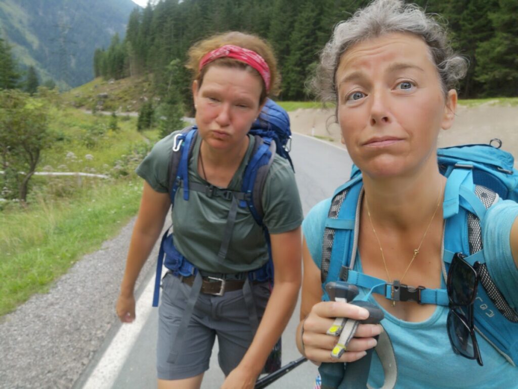 Alpe Adria Trail etappe 5 Stall naar Innerfragant Alpe Adria Trail etappe 5 Stall naar Innerfragant