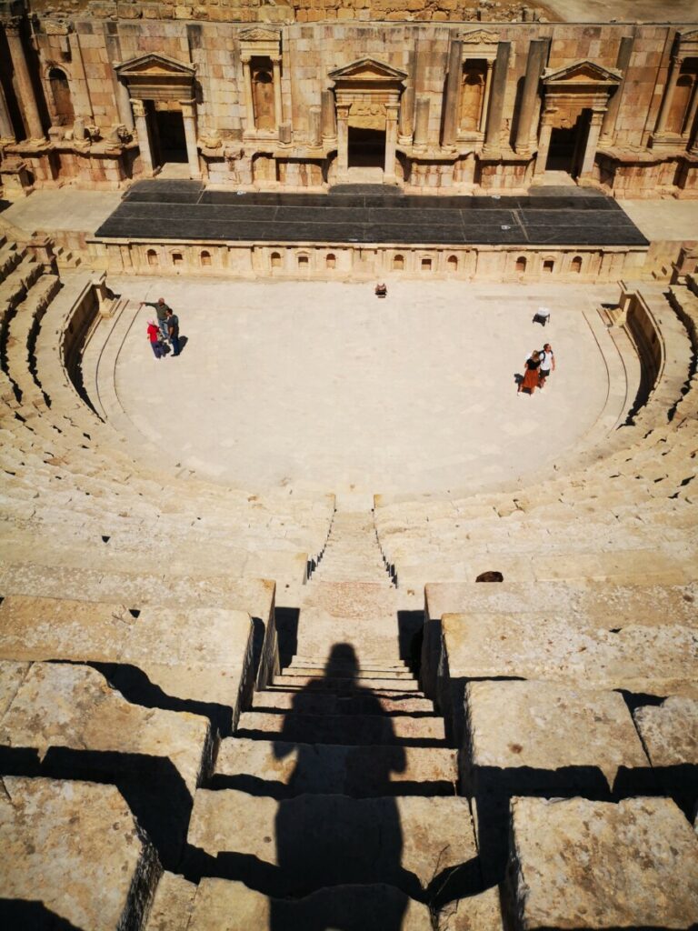 Zuid theater in de Ruïnes van Jerash