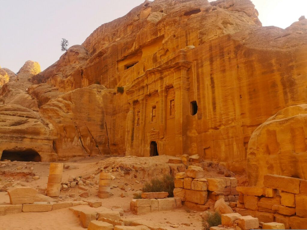 Trail naar de High Sacrifice Place - Petra Trail naar de High Sacrifice Place - Petra