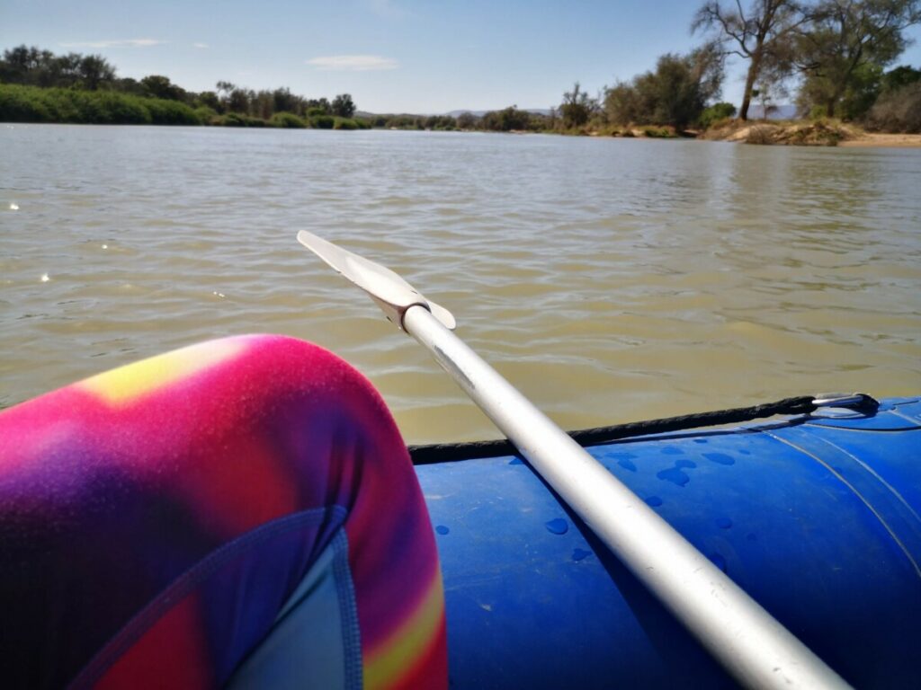 Kajakken bij Kunene River Lodge - Ruacana Kajakken bij Kunene River Lodge - Ruacana
