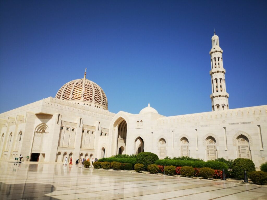 Sultan Qaboos Moskee, Muscat - Oman Sultan Qaboos Moskee, Muscat - Oman