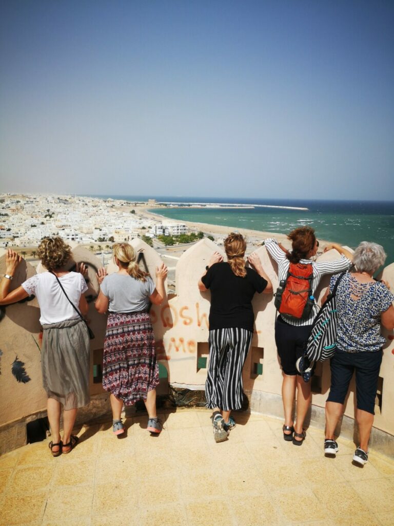 Uitzicht over Sur, Oman