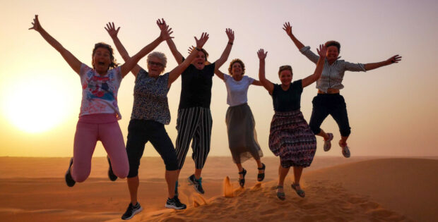 Lekker gek doen in Sharqiya Sands - Wahiba Sands, Oman