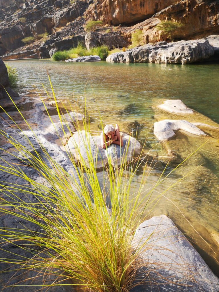 Wandeling en relaxen in Wadi Dam - Oman