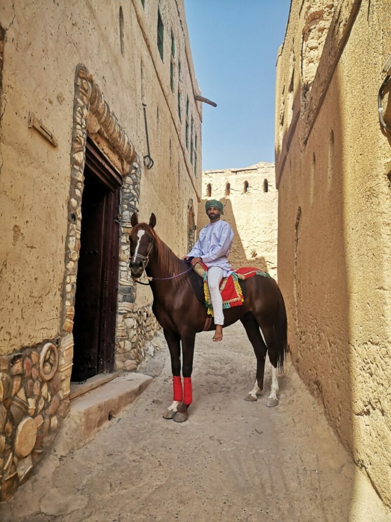 Prins op het zwarte paard? Oman