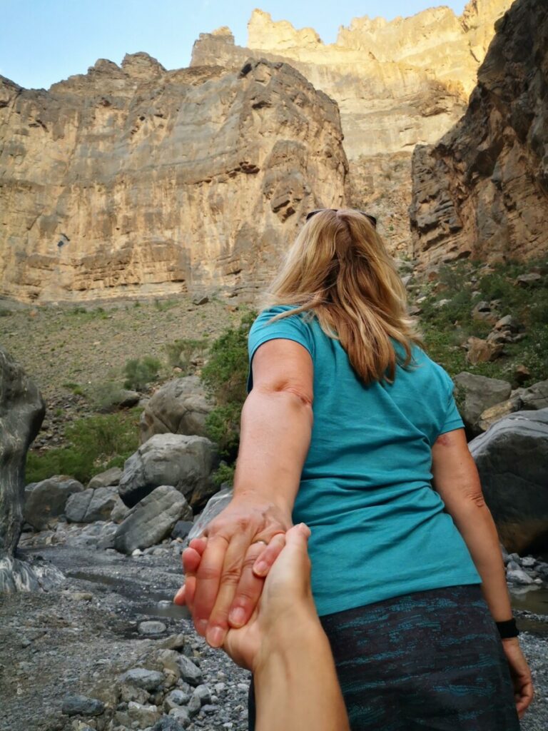 Jebel Shams - kloof