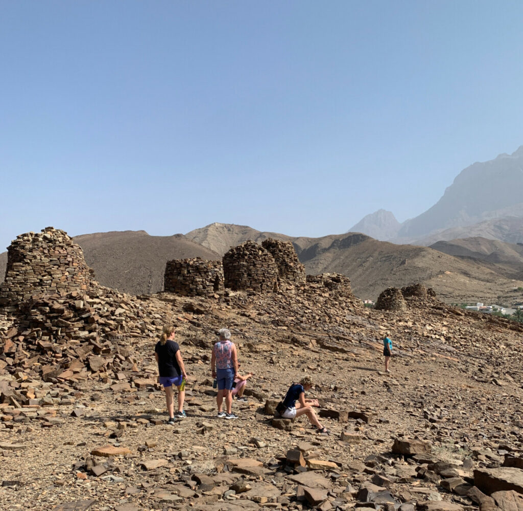 Oude graven Oman