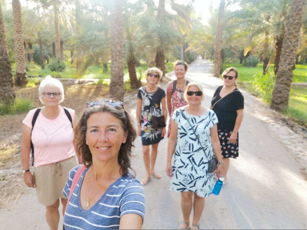 stukje wandelen in Birkat Al Mouz - Oman