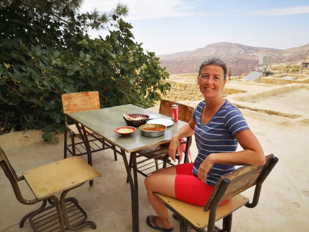 Eten in Dana - Jordanië Eten in Dana - Jordanië
