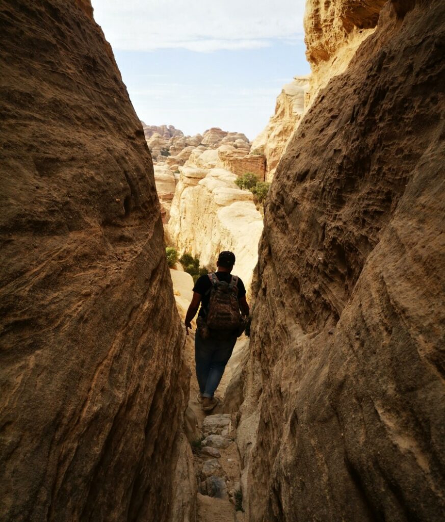 Shaq Al Reesh Trail - Dana, Jordanië Shaq Al Reesh Trail - Dana, Jordanië