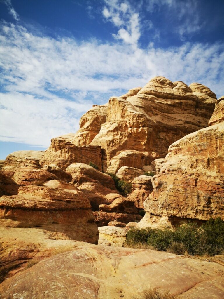 Shaq Al Reesh Trail - Dana, Jordanië Shaq Al Reesh Trail - Dana, Jordanië