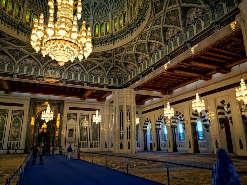 Sultan Qaboes Moskee - Muscat Sultan Qaboes Moskee - Muscat