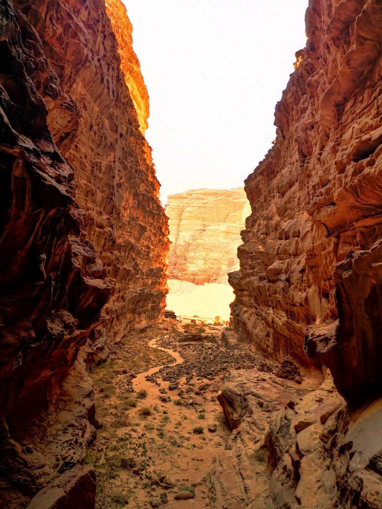 Wadi Rum - Jordanië - Wandelen in de woestijn Wadi Rum - Jordanië - Wandelen in de woestijn
