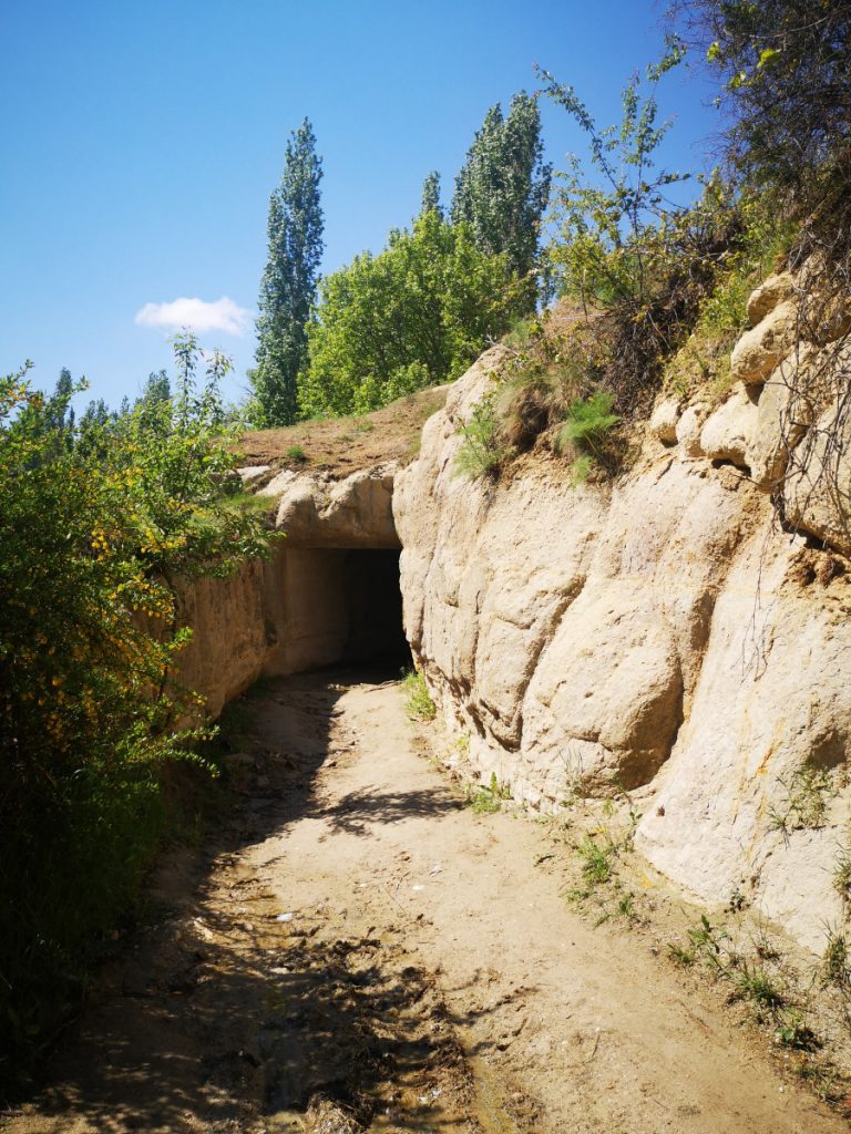 Hiken in Pigeon Valley bij Göreme - Cappadocië, Turkije Hiken in Pigeon Valley bij Göreme - Cappadocië, Turkije