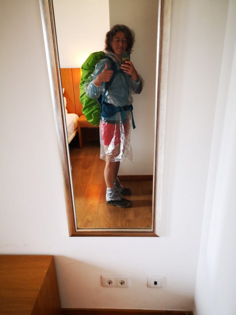 Goed aangekleed voor de regen - Fishermen's Trail Goed aangekleed voor de regen - Fishermen's Trail