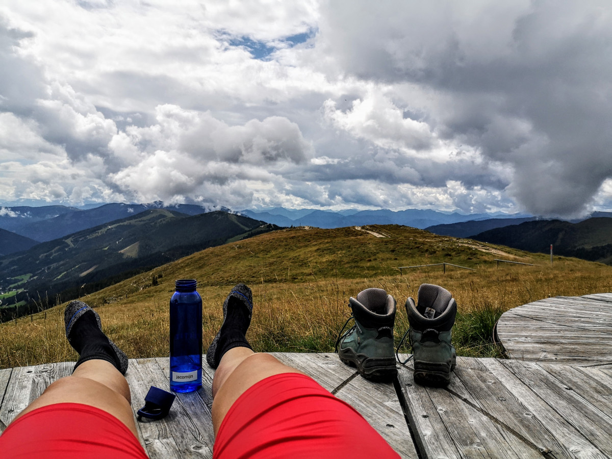Alleen wandelen en navigeren - Alpe Adria Trail, Oostenrijk