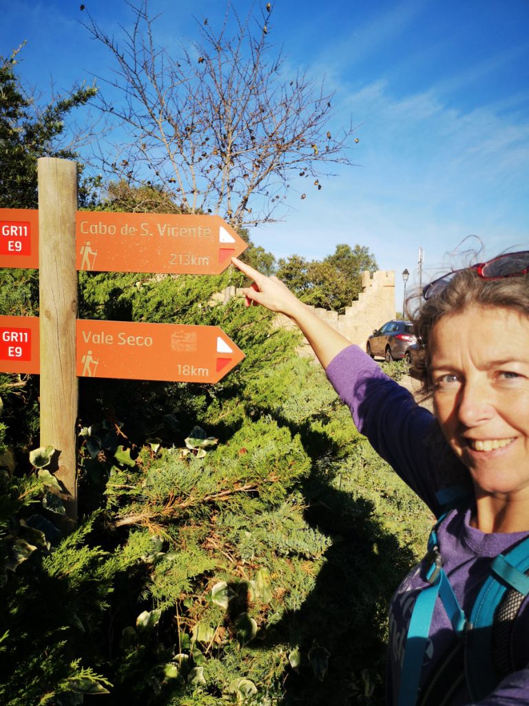 Aanwijzingen op de wandelroute - Alleen wandelen in Portugal Aanwijzingen op de wandelroute - Alleen wandelen in Portugal