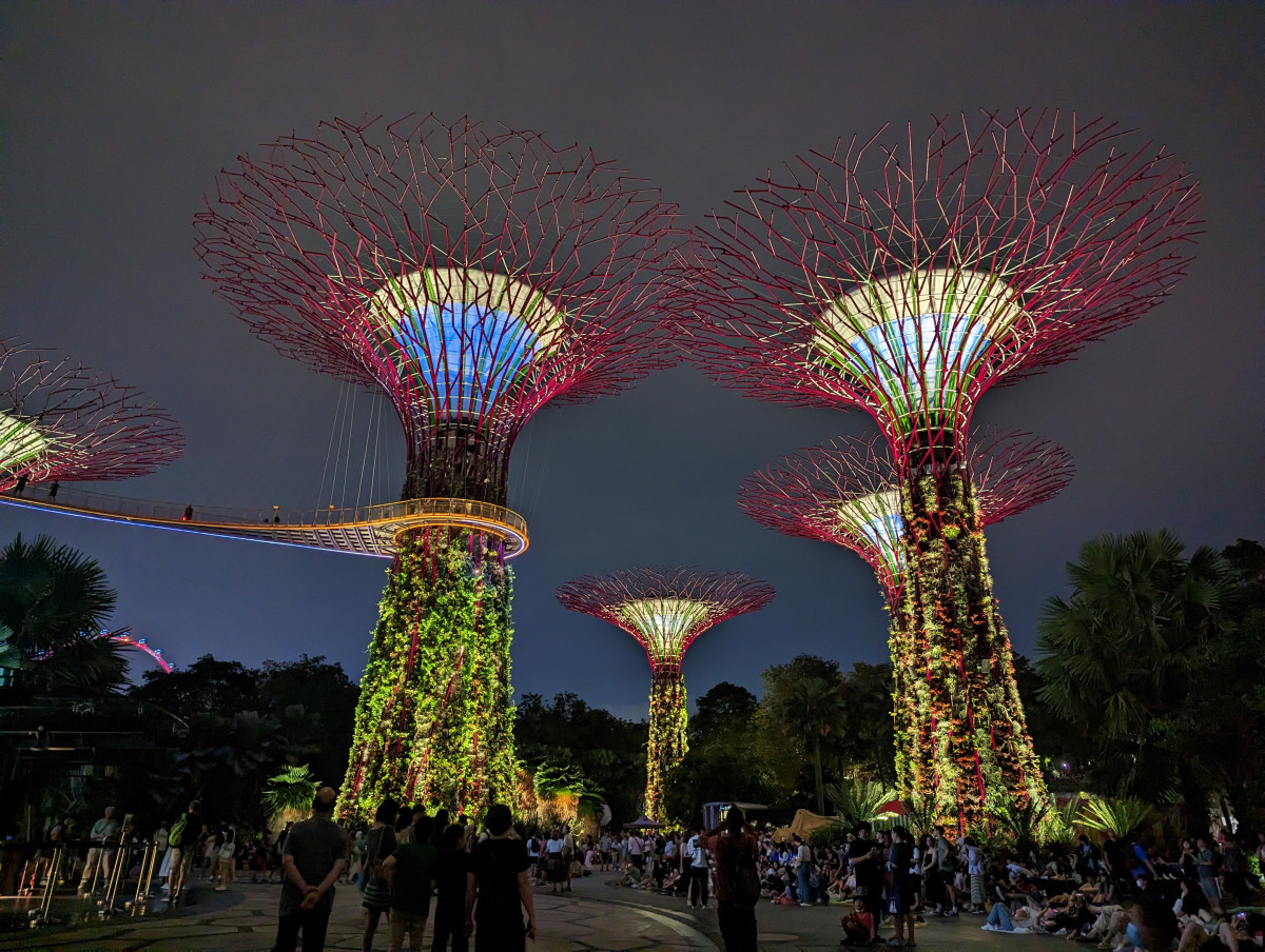 Supertrees - Gardens by the Bay - Singapore