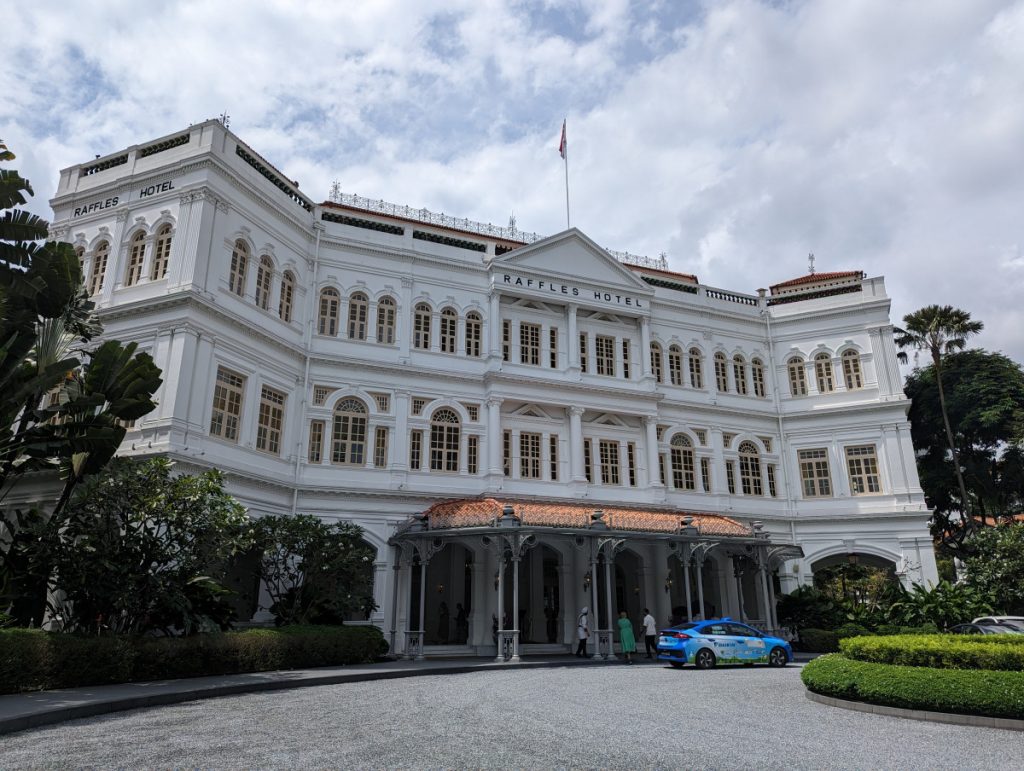Raffles Hotel - Wandelen in Singapore