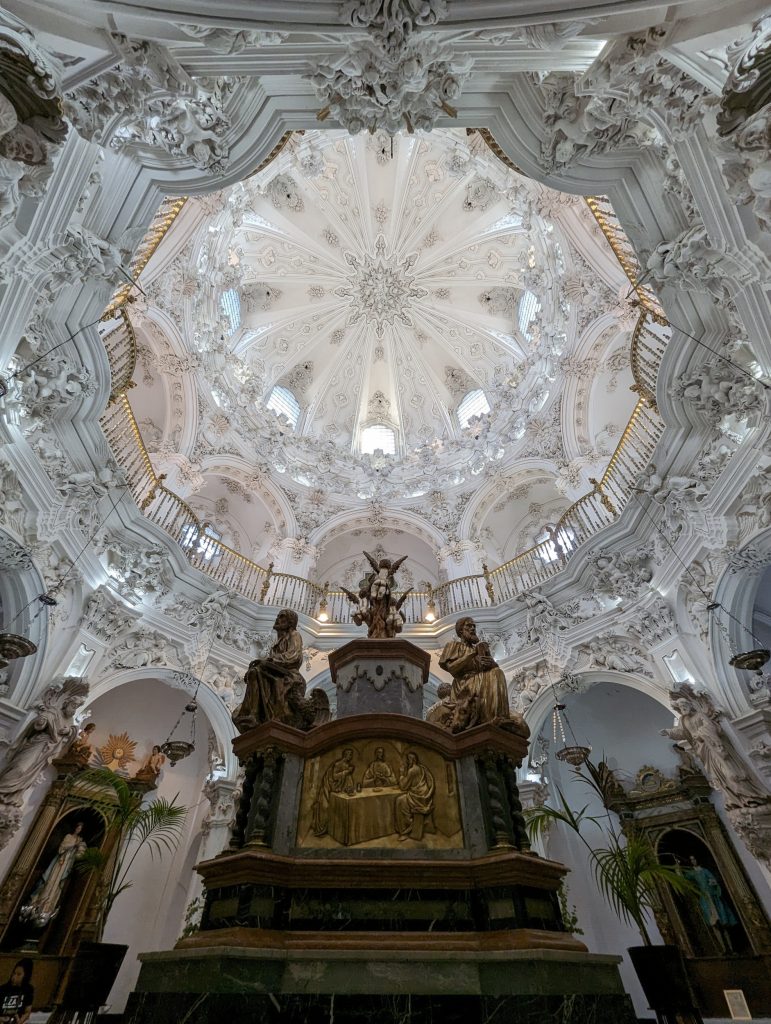 De katholieke kerk in Priego de Cordoba in Rococco stijl - Sierra Subbetica De katholieke kerk in Priego de Cordoba in Rococco stijl - Sierra Subbetica