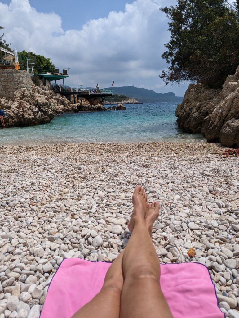 Strand Cinarlar Plaji, Kaş - Turkije Strand Cinarlar Plaji, Kaş - Turkije