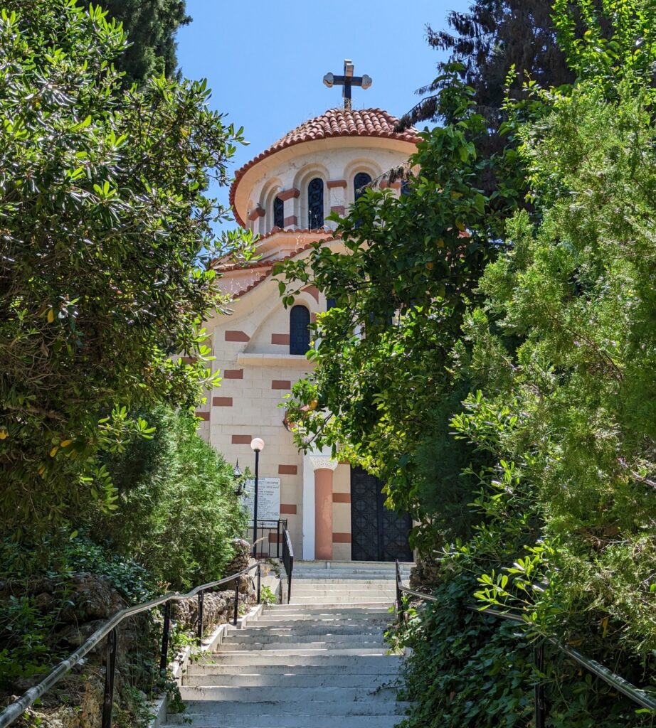 Monastery of Agios Nectarios - Rhodos - Griekenland Monastery of Agios Nectarios - Rhodos - Griekenland