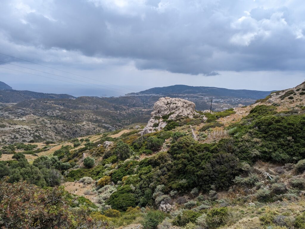 Op weg naar Menetes - Dag 1 wandelen op Karpathos