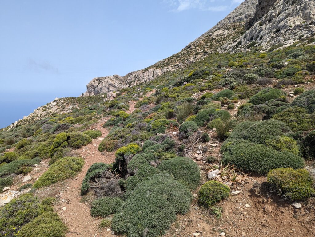 Avontuurlijk wandelen op Karpathos - Griekenland - Dag 3 Adia naar Stroumboulas Avontuurlijk wandelen op Karpathos - Griekenland - Dag 3 Adia naar Stroumboulas