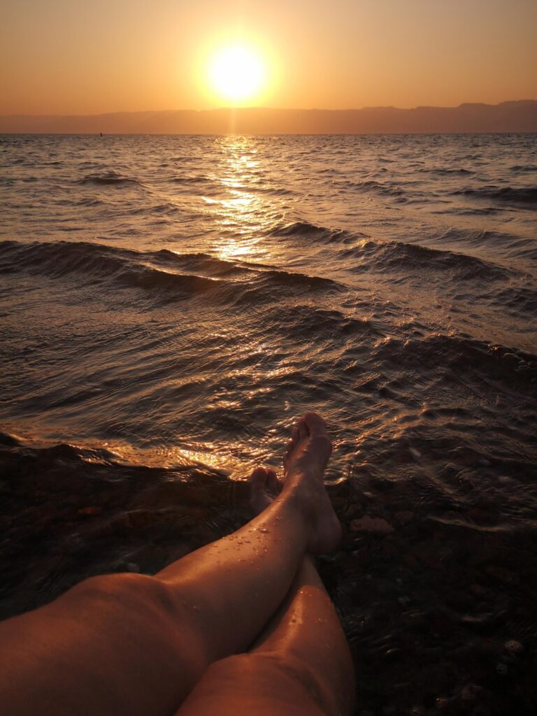 Zonsondergang Aqaba - Rondreis Jordanië Zonsondergang Aqaba - Rondreis Jordanië