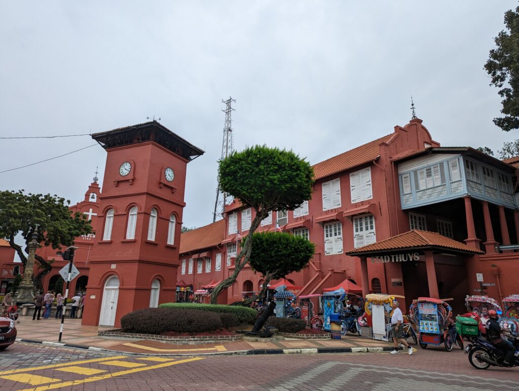Het bekende Dutch Square in Melaka - Stadthuys - Wat te doen in Melaka Het bekende Dutch Square in Melaka - Stadthuys - Wat te doen in Melaka