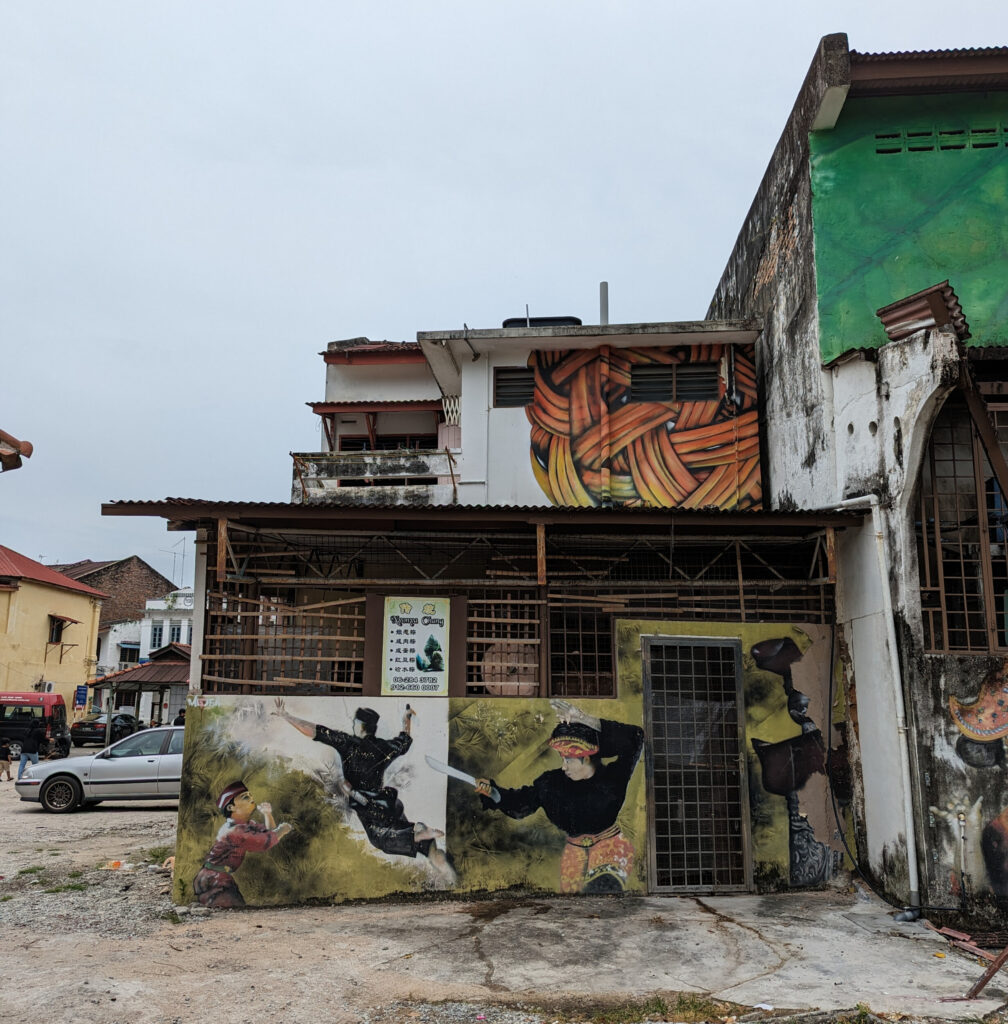 Streetart - Wandeling langs de Malacca River in Melaka Streetart - Wandeling langs de Malacca River in Melaka