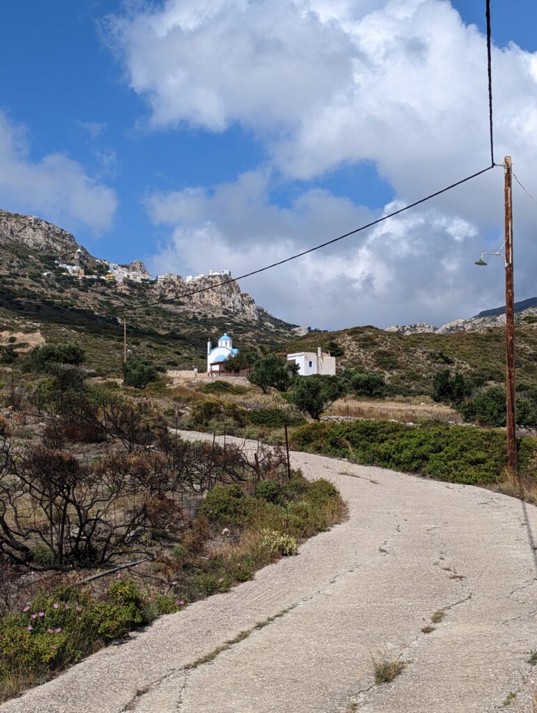 Wandeling naar Menetes vanuit Pigadia - Karpathos, Griekenland Wandeling naar Menetes vanuit Pigadia - Karpathos, Griekenland