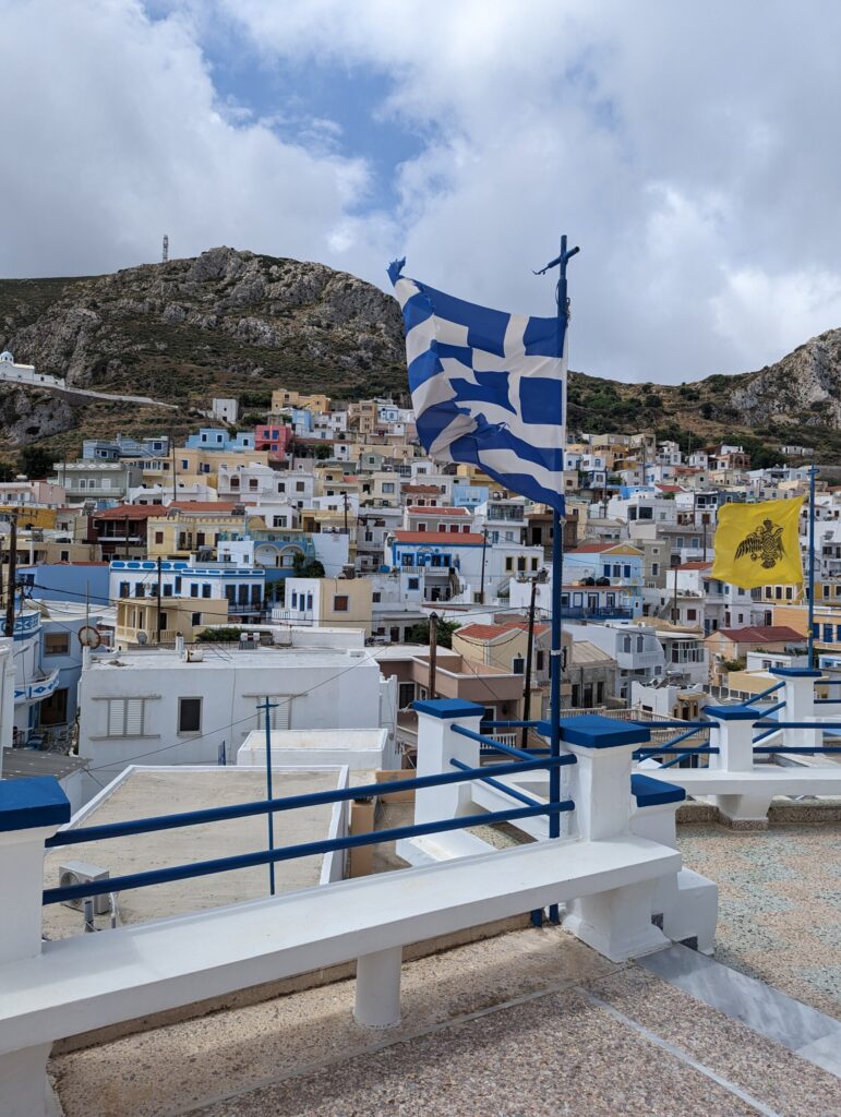 Bergdorp Menetes - Karpathos, Griekenland Bergdorp Menetes - Karpathos, Griekenland