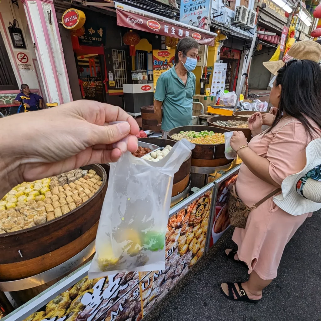 Streetfood at Jonker Street - Melaka