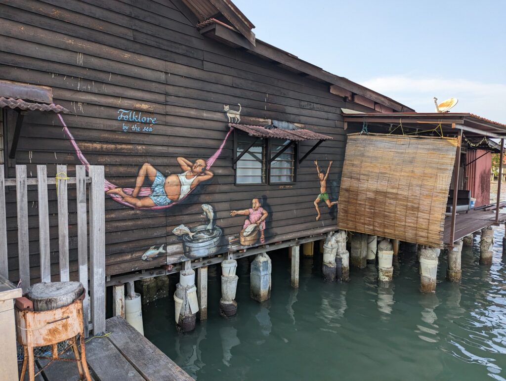 Street art in Chew Jetty - Folklore by the Sea - Wat te doen in Penang Street art in Chew Jetty - Folklore by the Sea - Wat te doen in Penang
