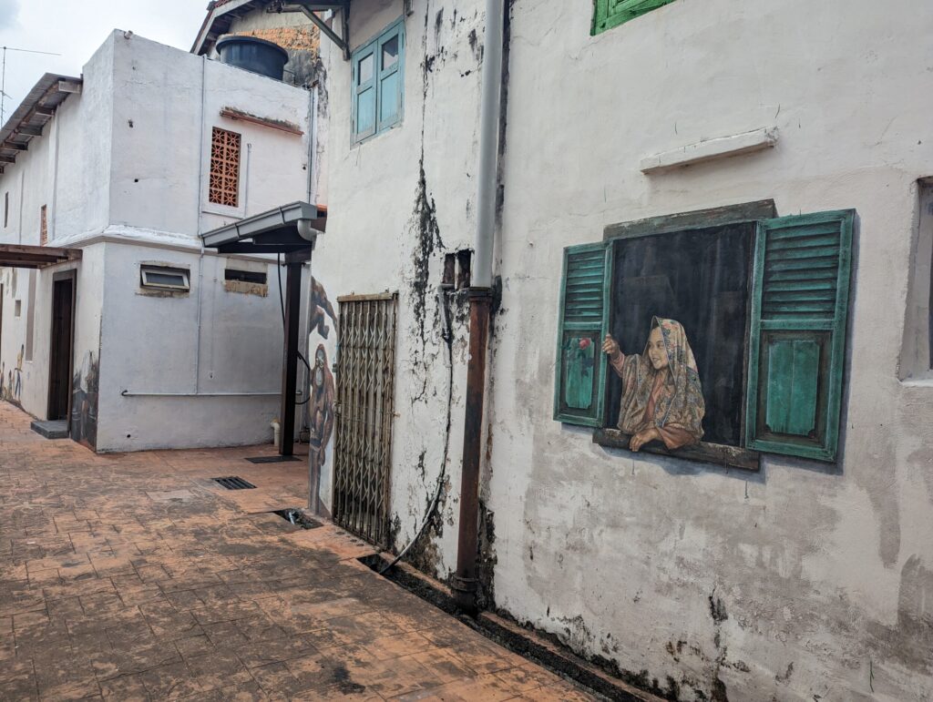 De verschillende streetart - Melaka, Maleisië De verschillende streetart - Melaka, Maleisië