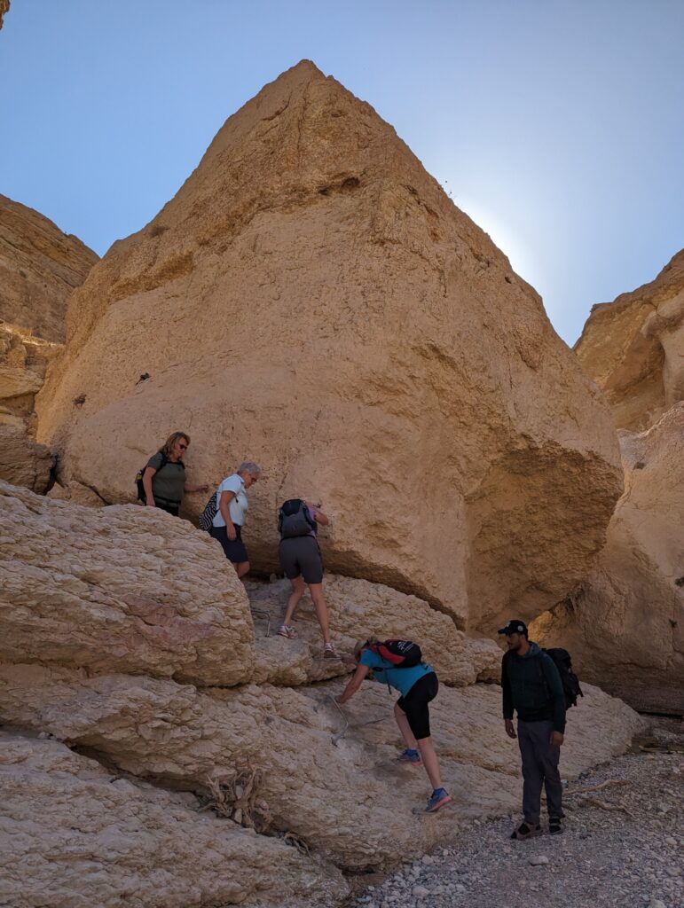 Wandelen in de Wadi Ghuweir, Jordanië - De wadi die als de mooiste wadi van Jordanië bekend staat Wandelen in de Wadi Ghuweir, Jordanië - De wadi die als de mooiste wadi van Jordanië bekend staat