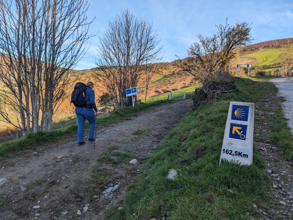 La Faba naar Triacastela 0 Pelgrimstocht wandelen in Spanje