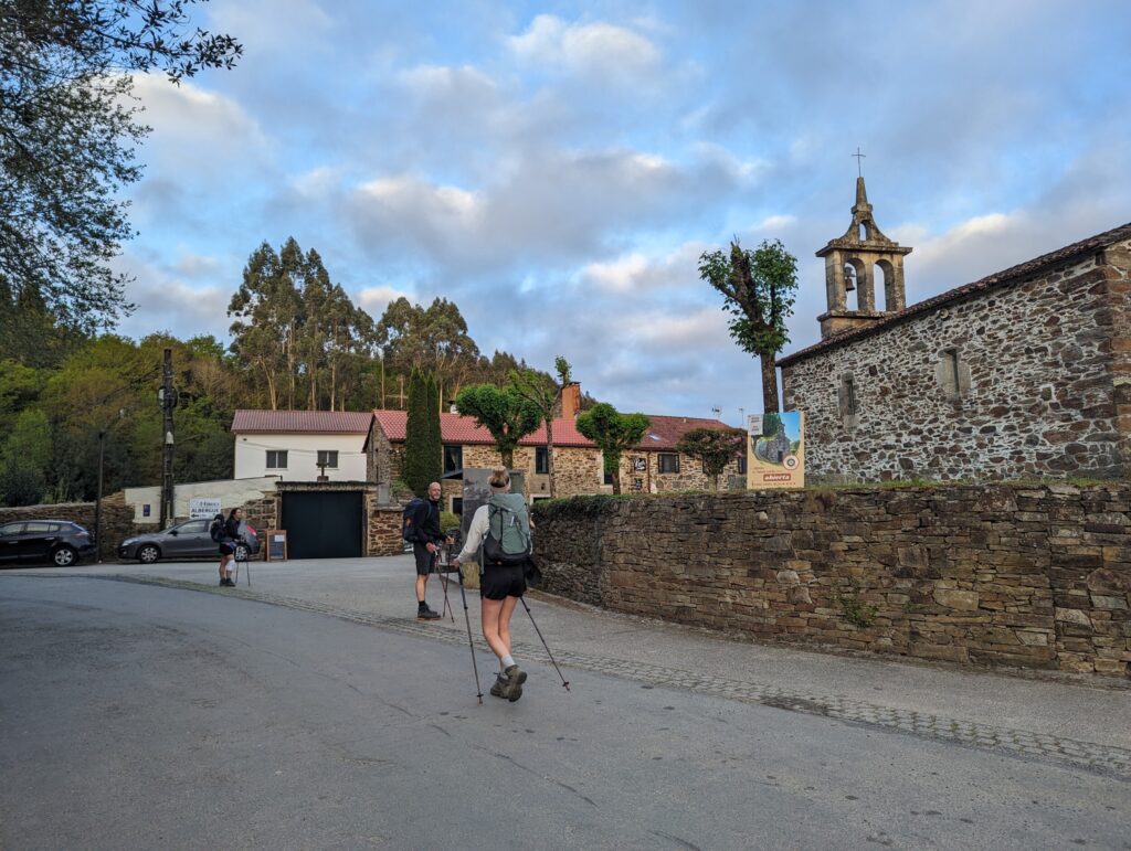 Laatste dag op de Camino Frances - Spanje Laatste dag op de Camino Frances - Spanje